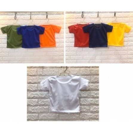 Owlet - Kaos Oblong Polos Anak Unisex (<1 Tahun)