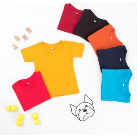 Owlet - Kaos Polos Anak Laki - Laki 1 - 4 Tahun