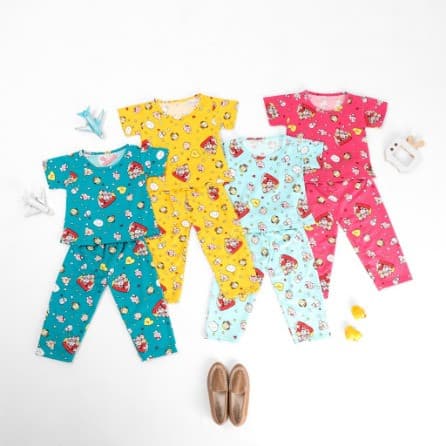Owlet - Piyama Panjang & Pendek Anak BT21