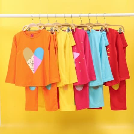 Pajamas Setelan Anak Lengan Panjang