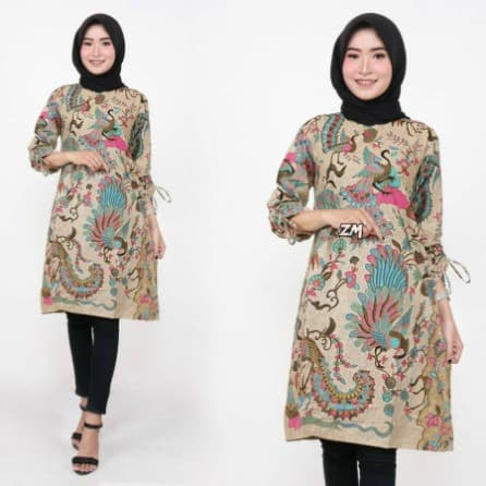 Baju Batik Wanita Blouse Cendrawasih
