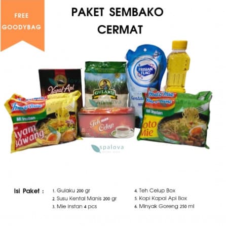 Paket Sembako Warung Kita 20