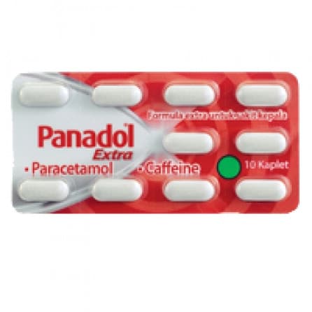 Panadol Obat Sakit Kepala Extra Isi 10 Caplet