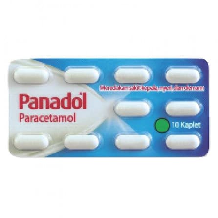 Panadol Obat Sakit Kepala Isi 10 Caplet