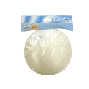 PARTY WARE PIRING KUE IVORY 20'S  PCK 14"