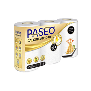 PASEO ELEGANT  TOWEL TISSUE 3'S  PCK 