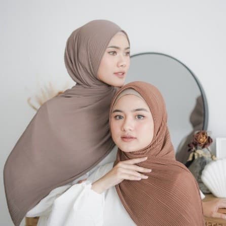 Pashmina Plisket Ceruty Babydoll