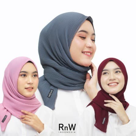 Pashmina Plisket Crochet Premium Ceruti Babydoll