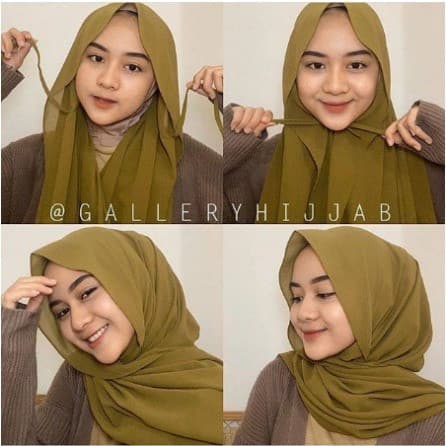 Pashmina Tali Diamond Jahit Tepi