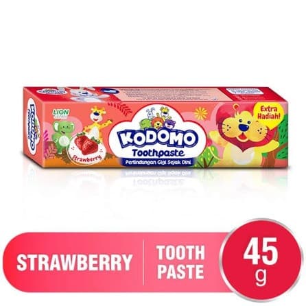 PASTA GIGI KODOMO STRAWBERRY 45g