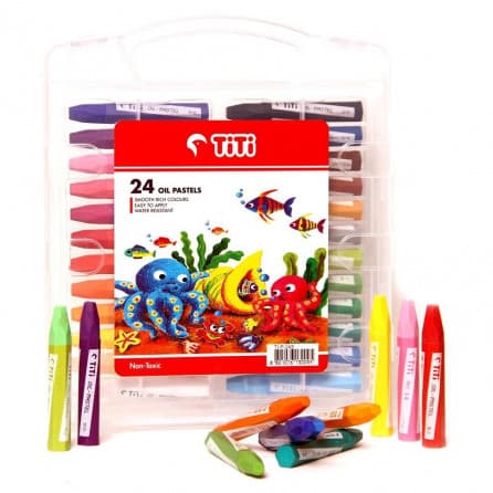PASTEL TITI 24 OIL PASTELS