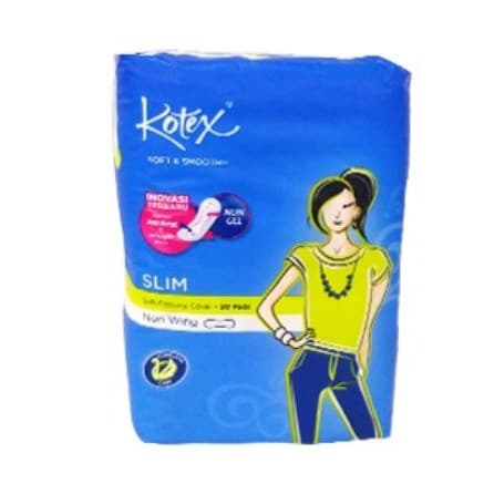 PEMBALUT KOTEX WNT SOFT&SMOOTH 20'S 80570 SLIM PCK