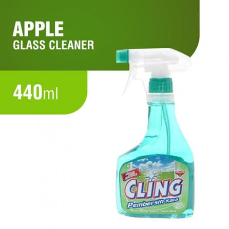 PEMBERSIH KACA CLING HIJAU BTL 440ML