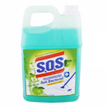 Pembersih Lantai S.O.S Apple Drg 4 L