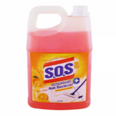 Pembersih Lantai S.O.S Orange Drg 4 L