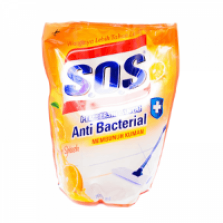 Pembersih Lantai S.O.S  Refill Orange Pch 1.6L