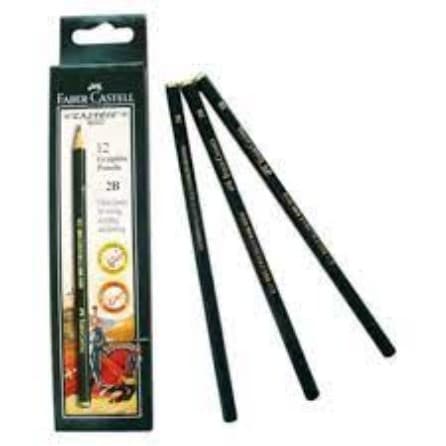 Pencil Castell 9000-6B PCS