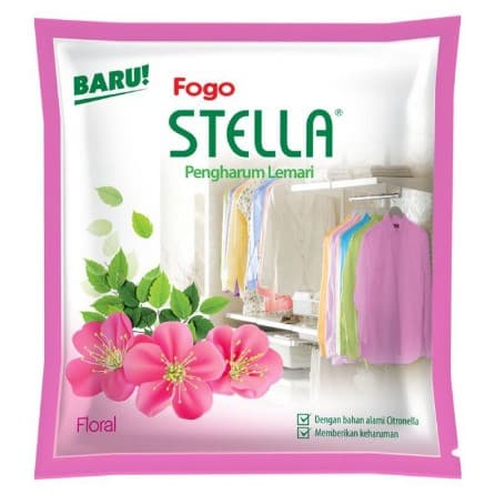 Pengharum Lemari Fogo Stella Floral Pck 30g 