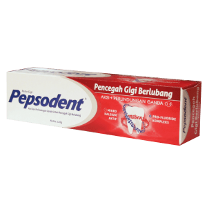 PEPSODENT PASTA GIGI WHITE  TUB 120g