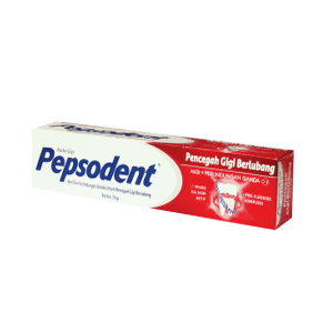 PEPSODENT PASTA GIGI WHITE  TUB 75g