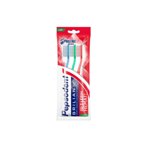 PEPSODENT SIKAT GIGI BRILIAN 3'S  PCK SOFT