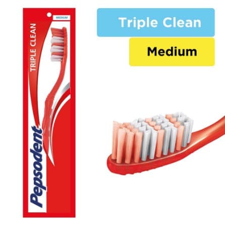 PEPSODENT TB TRIPLE CLEAN MED
