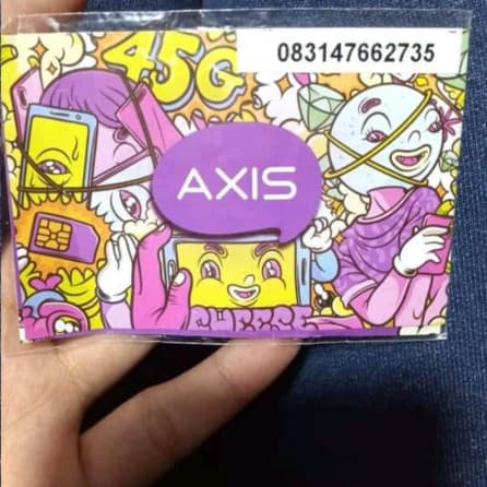 Perdana Axis 2GB+Bonus kuota Aplikasi.Aktif