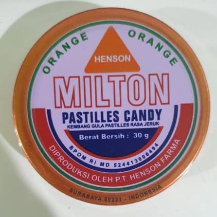PERMEN MILTON JERUK 30G