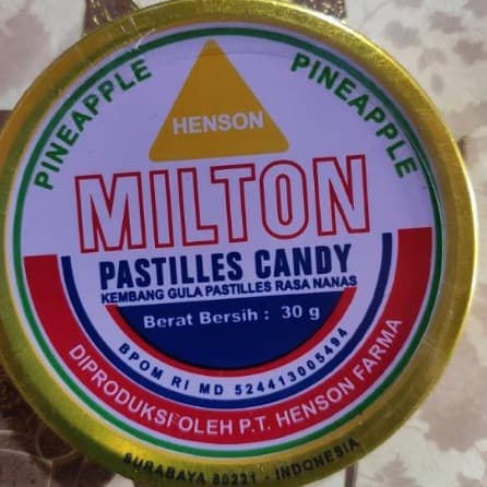 PERMEN MILTON NANAS 30G