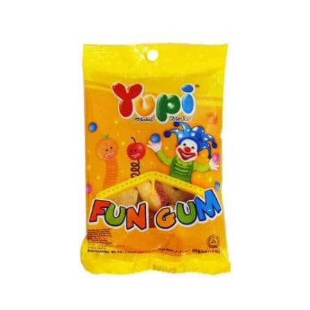 PERMEN YUPI FUN GUM 45G