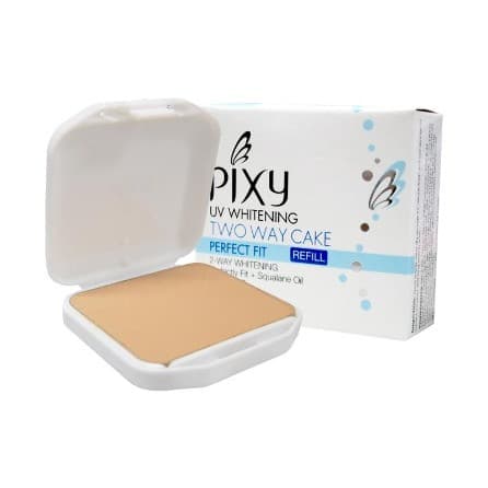 Pixy Two Way Cake UV Whitening Ref Ivory 12.2g