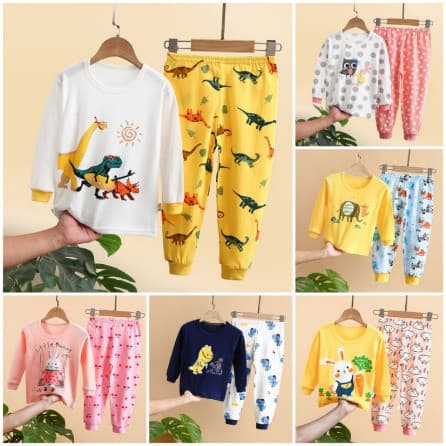 Piyama Anak Import Lengan Panjang