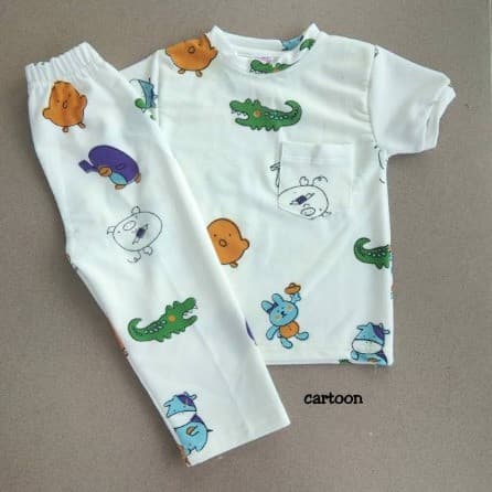 Piyama Celana Panjang Setelan Anak Unisex