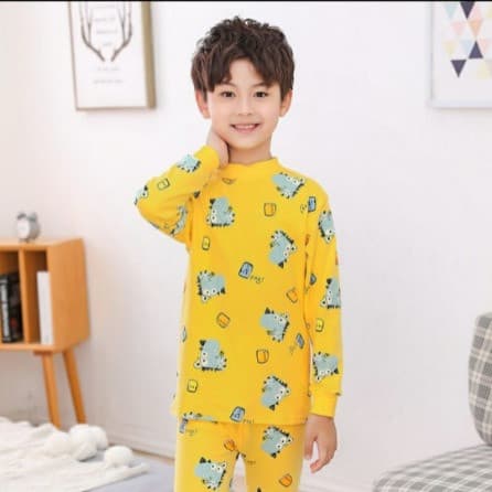 Piyama Panjang Setelan Anak Unisex