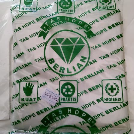 PLASTIK KRESEK BERLIAN PUTIH KECIL