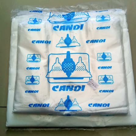 PLASTIK KRESEK CANDI PUTIH TANGGUNG
