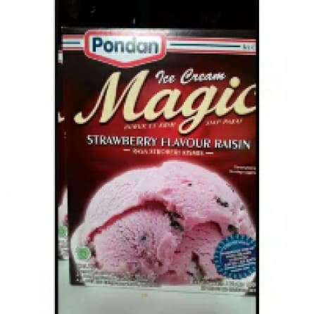 Pondan Ice Cream Magic Strawberry.Raisin Box 150g