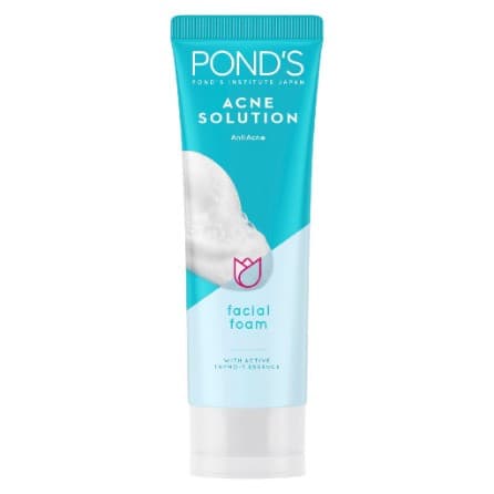 PONDS ACNE SOLUTION FACIAL FOAM 50g