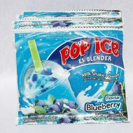 POP ICE BLUEBERRY 25g