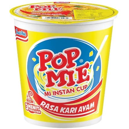 POP MIE KARI AYAM CUP 75g