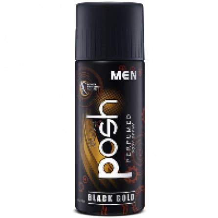 Posh Body Spray Perfumed Black Gold 150ml