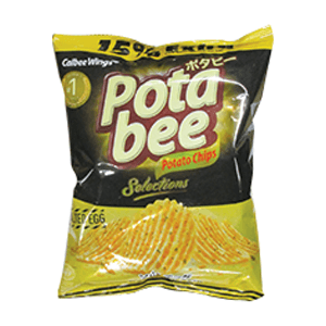 POTABEE SNACK POTATO CHIPS SALTED EGG PCK 68g