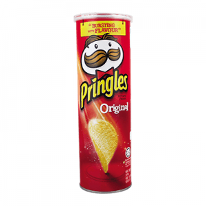 PRINGLES POTATO CRISPS ORIGINAL KLG 107/102g