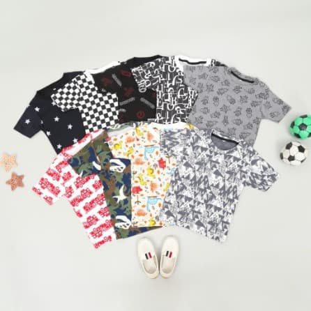 Printed Tee Kaos Anak 1-5 Tahun
