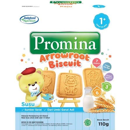 PROMINA ARROWROOT BISCUIT SUSU 110G
