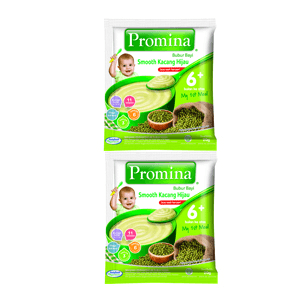 PROMINA BUBUR BAYI SMOOTH KACANG HIJAU RCG 8X20g