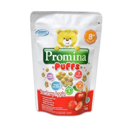 PROMINA PUFFS STRAWBERRY APPLE 15G