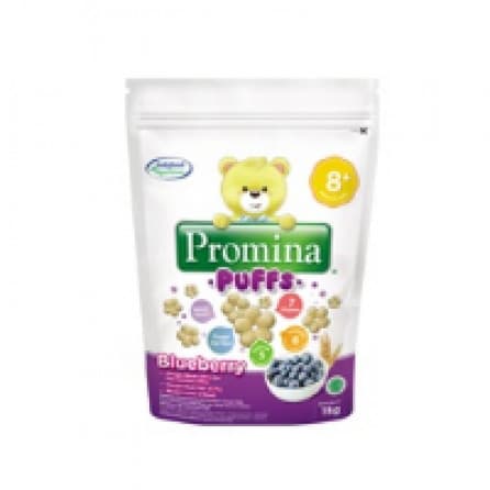Promina Snack Rice Puffs Blueberry PCH 15g