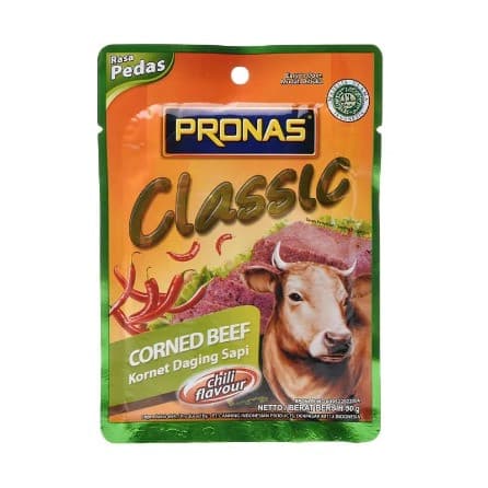 PRONAS CLASSIC CORNED BEEF CHILI FLAVOUR 50G
