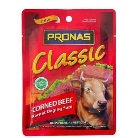 PRONAS CLASSIC CORNED BEEF ORIGINAL 50G